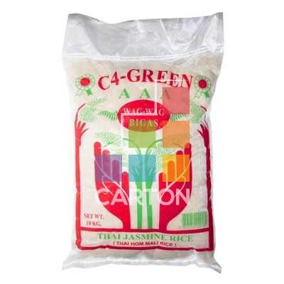 C4 GREEN THAI JASMINE RICE AAA 2*10KG